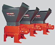 Four-Shaft Shredder